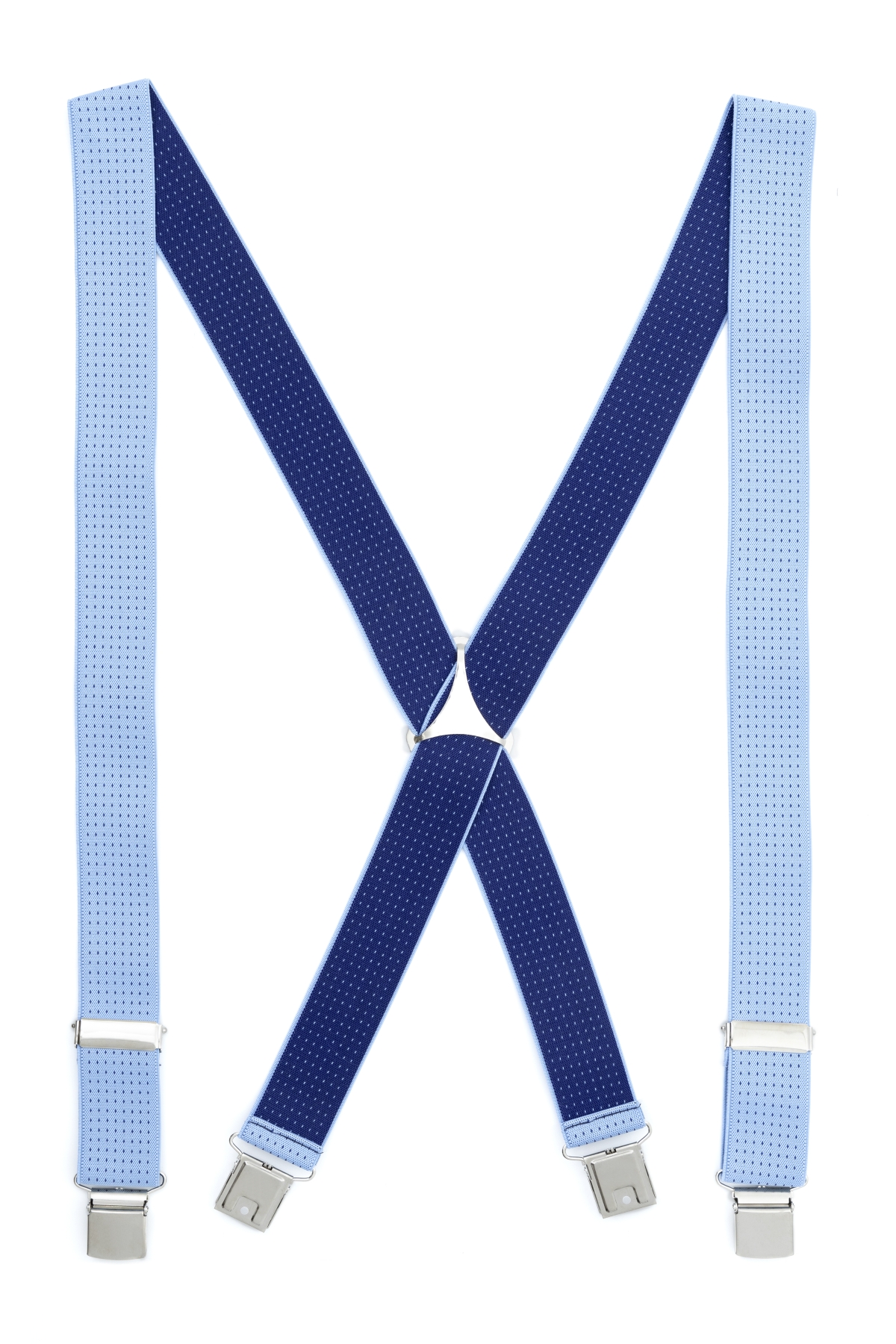 Tirante de Hombre tipo cruceta Estampado Azul C-104