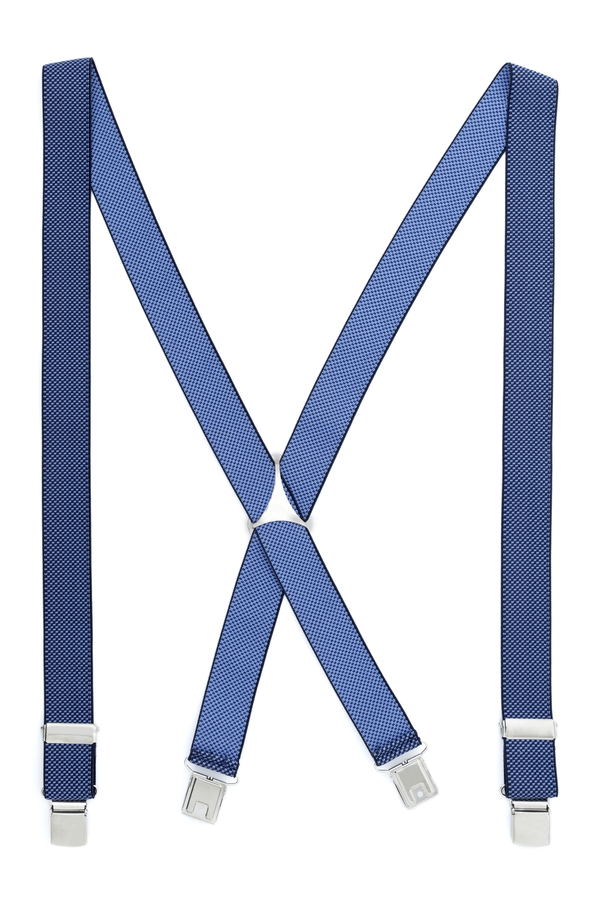 Tirante de Hombre tipo cruceta Estampado Azul C-128