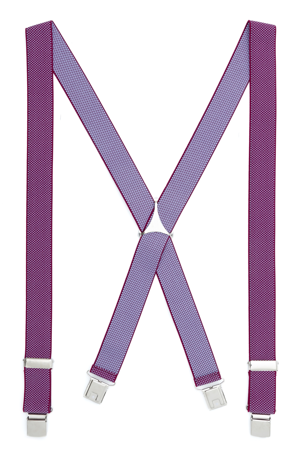 Tirante de Hombre tipo cruceta Estampado Magenta C-129